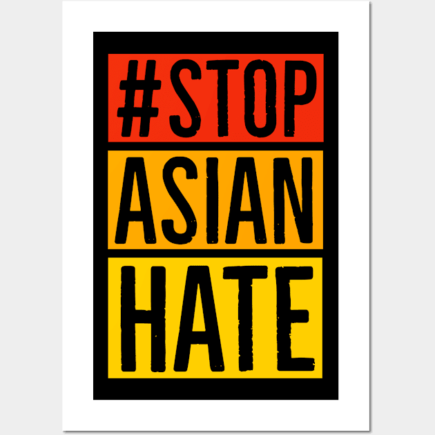 Stop Asian Hate Wall Art by Suzhi Q